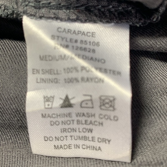 Sexy gray pants with a gray sheer overlay. Elastic waist.By CARAPACE.MEDIUM - Picture 5 of 5